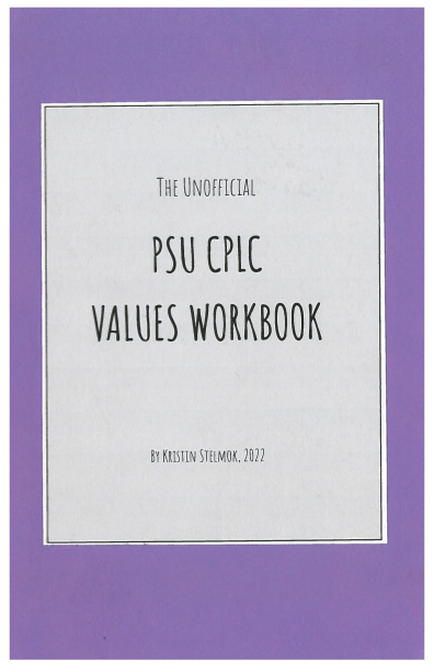 cover of the workbook